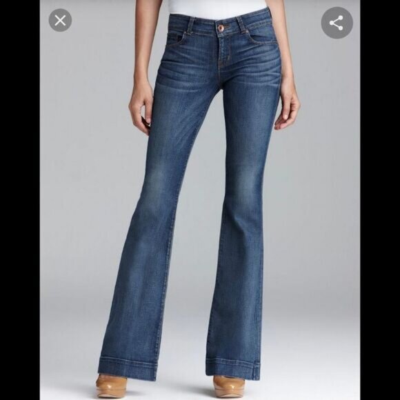JBrand wide leg flare jeans - Picture 1 of 4